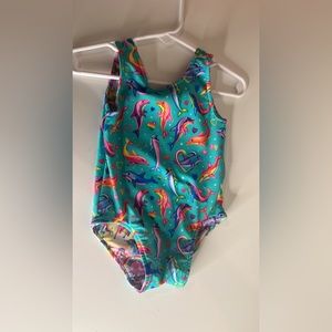 Posh peanut markie dolphin reversible swim 18/24m limited edition